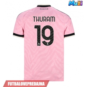 Lacne Muži Futbalové dres Juventus Khephren Thuram #19 2026-27 Krátky Rukáv - Preč